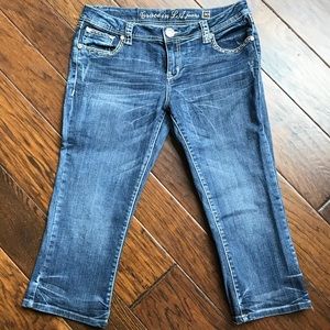 Denim Capri Jeans
